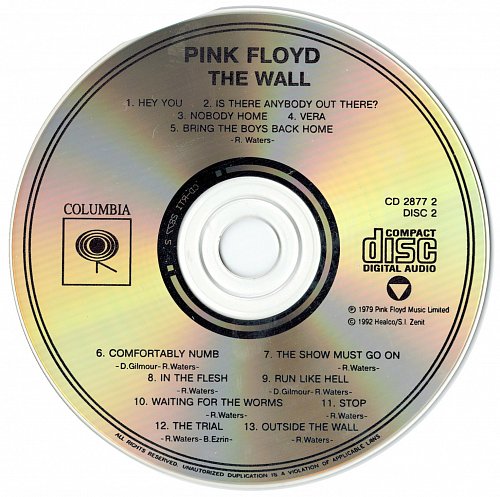 Pink Floyd - The Wall (2CD)