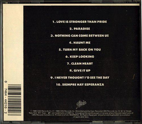 Sade - Stronger Than Pride